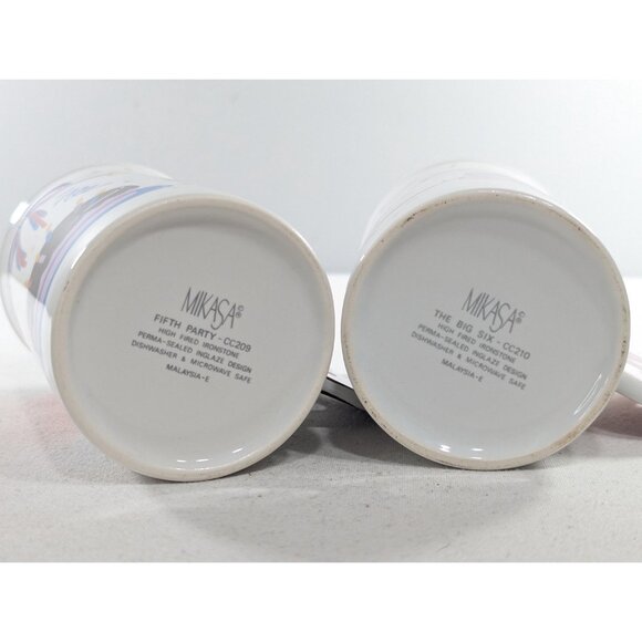 CHOOSE Vintage 1980s MIKASA Birthday mug 1 2 3 5 6 made in Malaysia - Picture 8 of 9